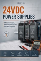 INDUSTRIAL 24VDC POWER SUPPLY DESIGN AND SELECTION: Sizing, Dynamic Loads, Derating, Redundancy, Buffering, Protection and Real Machine Design (Industrial 24VDC Power Systems Series) B0HF19FB7J Book Cover