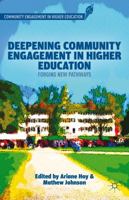 Deepening Community Engagement in Higher Education: Forging New Pathways 1349457531 Book Cover