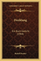 Dreiklang: Ein Buch Gedichte 1145227481 Book Cover