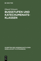 Bu�stufen Und Katechumenatsklassen 3111185168 Book Cover