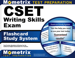CSET Writing Skills Exam Flashcard Study System: CSET Test Practice Questions & Review for the California Subject Examinations for Teachers (Cards) 1630942928 Book Cover
