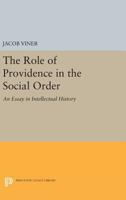 The role of providence in the social order;: An essay in intellectual history (Memoirs of the American Philosophical Society) 0691616817 Book Cover