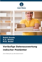 Vorläufige Datenauswertung indischer Postämter 6207346637 Book Cover
