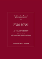 Iulius Paulus: Ad Neratium Libri IV 8891324205 Book Cover