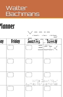 Monthly Planner Book: Write Down Your Journey For Memories 1695473876 Book Cover