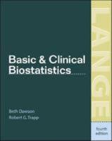 Basic & Clinical Biostatistics 0071410171 Book Cover