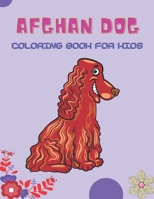 Afghan Dog Coloring Book: Wonderful Afghan hound Dog Art. gifts for dog lovers... null Book Cover