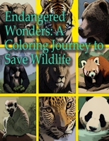 Endangered Wonders: A Coloring Journey to Save Wildlife B0CVFDW9TZ Book Cover