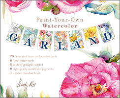 Paint-Your-Own Watercolor Garland: Illustrations by Kristy Rice 0764363158 Book Cover