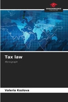 Tax law 6209118704 Book Cover
