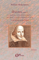 OEuvres, tome I: Textes français de Jean Gillibert - La tempête / Le viol de Lucrèce / Macbeth / Les deux nobles cousins (Cardinales) (French Edition) 2296088708 Book Cover