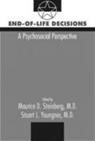 End-Of-life Decisions: A Psychological Perspective 0880487569 Book Cover