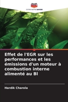 Effet de l'EGR sur les performances et les émissions d'un moteur à combustion interne alimenté au Bl (French Edition) 6208688647 Book Cover