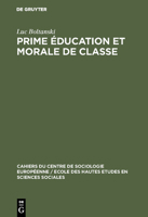 Prime éducation et morale de classe 3111049884 Book Cover