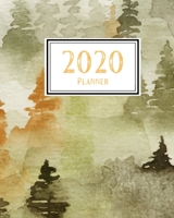 2020 Planner: Weekly and Monthly Planner Calendar Jan 1, 2020 to Dec 31, 2020: Monthly Goals Sheet 1654878766 Book Cover