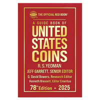 A Guide Book of United States Coins 2025 Redbook Hardcover 0794850596 Book Cover