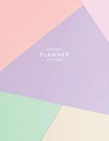 Academic Planner 2019-2020: Weekly & Monthly View Student Planner | Achieve Your Goals & Increase Productivity | Geometric Abstract Pastel (Cool Student Planners) 1095238647 Book Cover