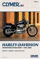 Harley-Davidson Sportster Evolution, 1991-2003 (Clymer Motorcycle Repair) 0892878754 Book Cover