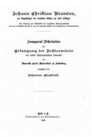 Johann Christian Brandes, Ein Angeh�riger Der Deutschen B�hne Zur Zeit Lessings Ein Beitrag Zur Geschichte Der Deutschen Theaters Aus Der Zweiten H�lfte Des Achtzehnten Jahrhunderts 1533359059 Book Cover