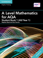 A Level Mathematics for Aqa Student Book 1 (As/Year 1) 1316644227 Book Cover