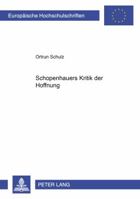 Schopenhauers Kritik Der Hoffnung 3631399251 Book Cover