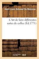 L'Art de faire differentes sortes de colles 2012192289 Book Cover