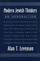 Modern Jewish Thinkers: An Introduction 0765762110 Book Cover