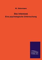 Das Interesse 3846038962 Book Cover