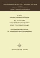 Experimentelle Untersuchungen Zur Thermodynamik Der Legierungsbildung 3531025589 Book Cover