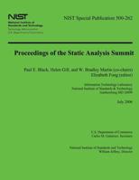 Proceedings of the Static Analysis Summit 149474774X Book Cover