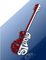 Music Studio: Guitar Tabs Book with 100 pages and a glossy cover 1719922330 Book Cover