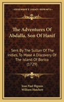The Adventures of Abdalla, Son of Hanif (Classic Reprint) 1120869994 Book Cover