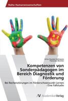 Kompetenzen Von Sonderpadagogen Im Bereich Diagnostik Und Forderung 3639494105 Book Cover