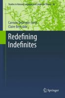 Redefining Indefinites 9400730012 Book Cover