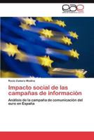 Impacto social de las campañas de información 3845497394 Book Cover