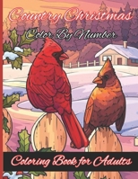 Country Christmas Color By Number Coloring Book for Adults B0CLR154RZ Book Cover