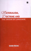 Materialism, doctrine and the origin of language 8119394046 Book Cover