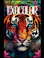 Exocolor: Animales Exóticos en Detalle B0CH2BKLC1 Book Cover