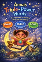 Anna’s Triple-Power Words: Anna’s Triple-Power Words: A Multilingual Children’s Book About Speaking Portuguese, Spanish & English (Bedtime Story: 3 ... - Portuguese - Spanish) (Portuguese Edition) B0GR5FT783 Book Cover