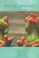 Schreiblernheft: Schreibheft/Schreiblernheft f�r Vorsch�ler und Schulanf�nger, blanko, DIN A5 Format, 24 leere Seiten liniert mit Schreiblernlinien, f�r Schule oder Vorschule 1692451596 Book Cover