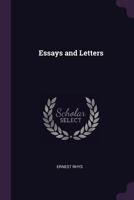 Essays and Letters 1270921517 Book Cover