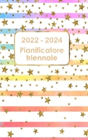 Planificateur triennal 2022-2024: Calendrier 36 mois Calendrier avec jours fériés Planificateur quotidien de 3 ans Calendrier de rendez-vous Ordre du jour de 3 ans 9189573579 Book Cover