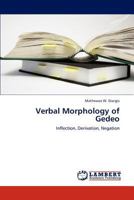 Verbal Morphology of Gedeo 3847312979 Book Cover
