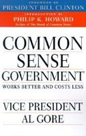 Creating a Government That Works Better and Costs Less: The Report of the National Performance Review 0679771328 Book Cover