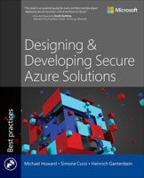 Designing & Developing Secure Azure Solutions 013790875X Book Cover