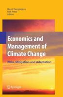 Economics and Management of Climate Change: Risks, Mitigation and Adaptation 144192650X Book Cover