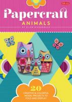 Papercraft Animals: Featuring 20 model projects and more than 200 stickers 1600584772 Book Cover