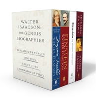 Walter Isaacson: The Genius Biographies: Benjamin Franklin, Einstein, and Steve Jobs 1982130423 Book Cover