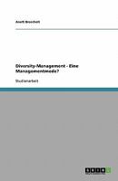 Diversity-Management - Eine Managementmode? 3638794024 Book Cover