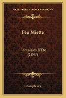 Feu Miette 2011857708 Book Cover